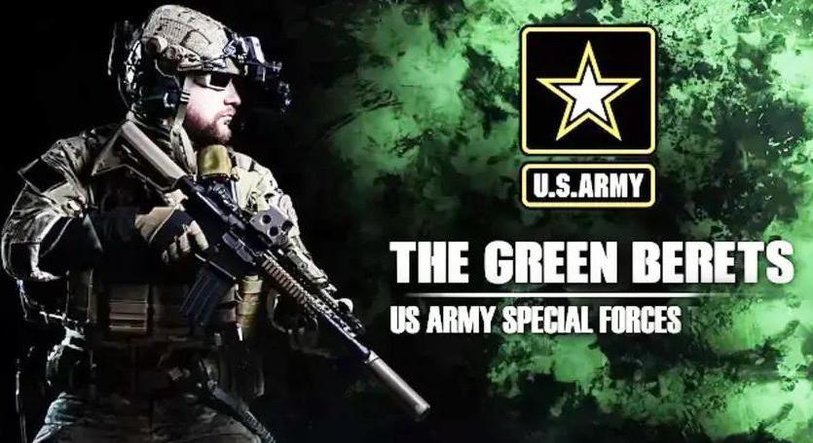 美国绿色贝雷帽特种部队霸气宣传片《自压迫中解放》