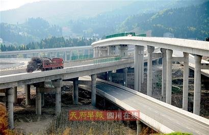 绵万高速公路线路图