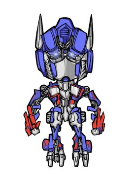 变形金刚涂鸦升级版