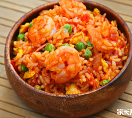 番茄虾仁烩饭