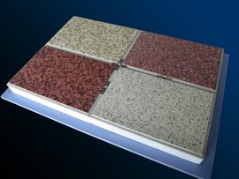 花彩漆保温装饰一体板