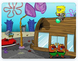 海绵宝宝保卫汉堡店