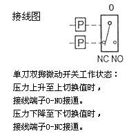 差压开关的接线及功能原理介绍