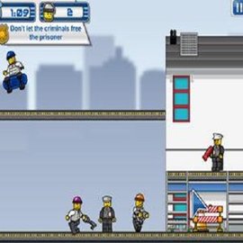 乐高巡警抓小偷