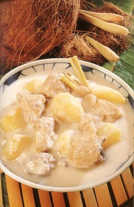 香茅椰汁鸡
