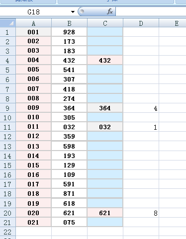 Excel提问:求计算两个同列相邻不为空单元格的