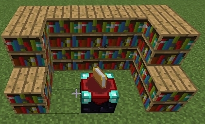 我的世界中多少书架能让附魔满级?_360问答