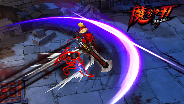 说明: C:\Users\huangli_dy\Desktop\起宣新闻\0417-通发版-跑男李晨代言！《魔剑之刃》4月24日全平台公测\图6 疾风影刃闪电偷袭.jpg