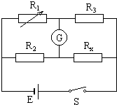 (1)要用伏安法测量Rx的电阻,已知电压表内阻约