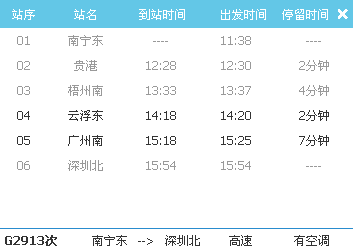云浮到广州高铁途中经哪几个站?_360问答