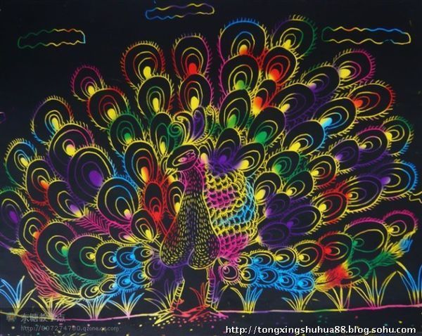 怎么在家教孩子画刮画_360问答