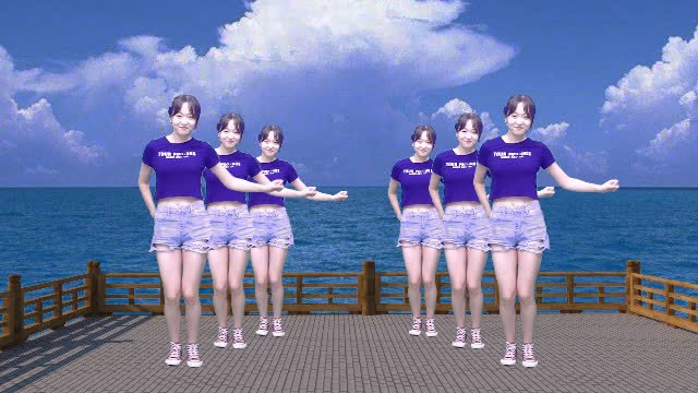 dj经典《社会摇》美女舞姿优美迷人,好听真带劲