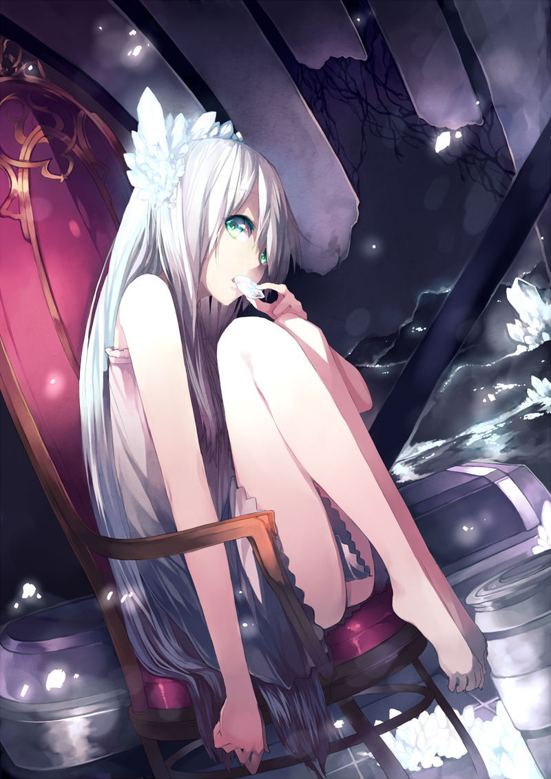 p站美图推荐白发特辑