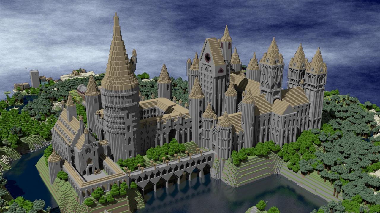 mc我的世界城堡设计图图片